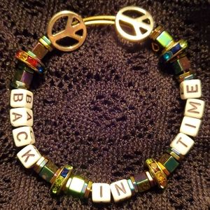 Handmade Memory Wiire Wrap Bracelet